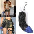 thumbnail image 2 of Bottone Stylish Foxes Tail Keychain Pendant Attractive Key Pendant for Car Bag Decoration Stylish Foxes Tail Keyring Charm, 2 of 7