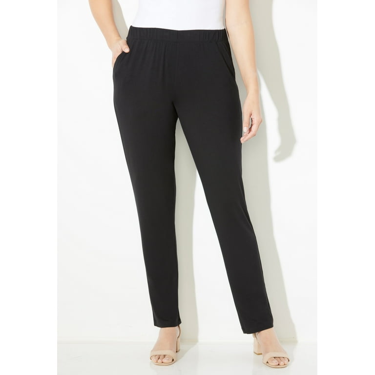 Catherines Women's Plus Size Tall Suprema Pant
