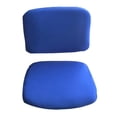 thumbnail image 1 of 1 juego de fundas para sillas, fundas para sillas, funda elástica, funda para silla de oficina, ejecutiva Azul profundo, 1 of 9