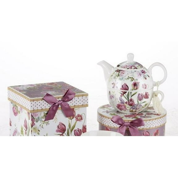 Delton Tea For One Tulip Print 8132-8