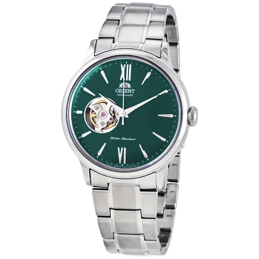 Orient Orient Bambino Open Heart Green Dial Men's Automatic Watch RA