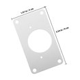 thumbnail image 2 of unbranded 8Ud Placas De Reparación Para Bisagras De Acero Inoxidable Para Gabinetes Con Instalación Fácil, 2 of 6