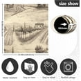 thumbnail image 3 of Retro Farmhouse Dishwasher Door Cover Reusable Trimmable Kitchen Fridge Front Decal Magnetic Home Refrigerator Magnet Decal Panels 23"Wx26"H Home Decor, 3 of 5