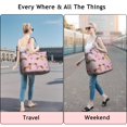 thumbnail image 5 of Colorful Funny Dachshund Travel Tote Bags for Women Carry On,Large Weekender Bags for Women Travel,Multi Functional Duffle Bag for Work,Shopping,Sports, 5 of 5