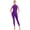 Purple, variant on iiniim Women Shiny Rhinestone Gymnastics Leotard Unitard Full Length Sleeveless Figure Ice Skating Jumpsuit Burgundy L
