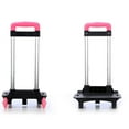 thumbnail image 6 of 2 Wheels Backpack Trolley Aluminium Alloy Foldable Trolley Cart Student's Luggage Travel Hand Cart for Student Backpack, 6 of 14
