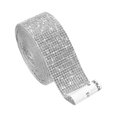 thumbnail image 1 of Bearachild Etiqueta engomada de DIY de la cinta del diamante del diamante artificial del cristal chispeante Kits de decoración para fiestas Plata 2.7 cm. 1.4 cm 1.8 cm 2.7 cm, 1 of 2