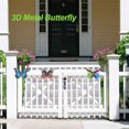 thumbnail image 5 of Arte de la pared mariposa metal YONGSHENG 3pcs, 5 of 5