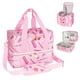 thumbnail image 1 of Estuche organizador de esmaltes de uñas Jaffzora con capacidad para 40 botellas, color rosa, 1 of 7