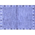 thumbnail image 1 of Ahgly Company Indoor Rectangle Abstract Blue Modern Area Rugs, 8' x 12', 1 of 4