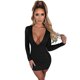 thumbnail image 5 of European and American sexy exposed women's nightclub hot girl dress new style foreign trade supply whole Hangzhou factory Red wine L, 5 of 5