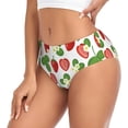 thumbnail image 2 of Fotbe Strawberry Calzones Estampados para Mujer – Ropa Interior de Algodón, Cómoda, Suave y Elástica-Small, 2 of 6