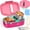 Pink, variant on VOPOYO Cordless Electric Lunch Box for Kids, 2-in-1 Chill & Warm Heated Lunch Box with Ice Pack, Scheduled Heating, 5 Cup Capacity, Leak Proof, Removable Divider, for Girls Boys School Picnic