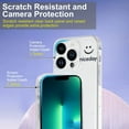 thumbnail image 3 of Case for iPhone 13 Pro Max, Soft Shockproof Clear Smiling Pattern Design Phone Protective Cover for iPhone 13 Pro Max 2021 (6.7 Inch), Cover Case for Girls and Women, Smiling, 3 of 13