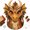 A1PC, variant on Dragon Patchwork DIY Kit, Beginner Fabric Sewing Set with Pattern (C1PC) | Pre-cut fabric, felt, needle and guide help beginners create a layered dragon plush for fantasy decor or gifting.