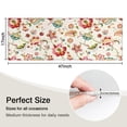 thumbnail image 5 of Pioneer Flower Floral Print Pattern Kitchen Rug Mat,Kitchen Runner Rugs Non Skid Washable,Decorative Kitchen Floor Mats for Kitchen,Sink,Laundry,17"X47", 5 of 5