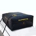 thumbnail image 1 of Waterproof Roof Top Cargo Bag - 15 Cubic Feet 100% Waterproof Rooftop Cargo Carrier, fits All Cars: with Side Rails, Cross Bars or No Rack, 1 of 7
