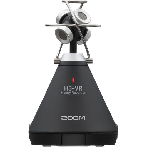 Zoom H3-VR Handy Audio Recorder with Built-In Ambisonics Mic Array Bundle With BTA-1 Bluetooth Adapter + Extreme Pro 64GB microSDXC Memory Card + More