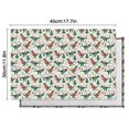 thumbnail image 6 of Beige Christmas Dinosaur Pattern Summer Placemats Table Placemats Set Of 4-Linen Kitchen Washable Placemats Table Mats 11.8"x17.7" Non-Slip Heat Resistant, 6 of 6