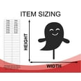 thumbnail image 5 of Metal Halloween Ghosts Garden Stakes | Set of 3 | Up to 46" | Over 20 Color Options 10, 5 of 8