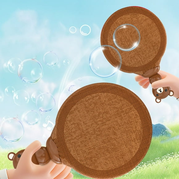 Ovzne Cute Teddy Bear Shaped Children's Bub Ble Shot A Safe Funny And Easy-to-use Outdoor Bub Ble Toy 50ml On Clearance