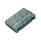thumbnail image 3 of Organizador de tornillos, caja de herramientas, organizador de piezas pequeñas, caja de almacenamiento de hardware 10 rejillas, 3 of 9