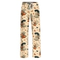 thumbnail image 6 of Kintue Womens Pumpkin Pajamas, Cute Halloween Pajama Pants, Funny Ghost Print Wide Leg Trousers, Comfy Fall Loungewear Bottoms, 6 of 7