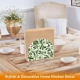 thumbnail image 6 of Yayeee Napkin Holder for Table Kitchen Paper Tissue Organization, Green Floral, 6 of 8