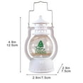 thumbnail image 2 of Tarmeek Christmas Snow Globe Water Lantern with Santa Claus and Snowman Lighted Holiday Decoration for Tabletop Display for Family and Friends, 2 of 5