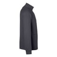 thumbnail image 6 of North End NE200 Men's Rhythm Waffle Quarter-Zip Pullover-Carbon-L, 6 of 6