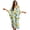 Lemon Leaves, variant on Xoenoiee Lemon Leaves Print Kaftan Dresses for Women V Neck Summer Swimsuit Cover up Batwing Sleeve Caftan Maxi Beach Dresses Boho Moomoo Dresses