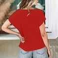 thumbnail image 4 of Aloohaidyvio Blouses for Women Casual Womens Summer Tops Going Out Workout Outfits Spring T Shirts Business Casual Dressy Blouse, 4 of 5