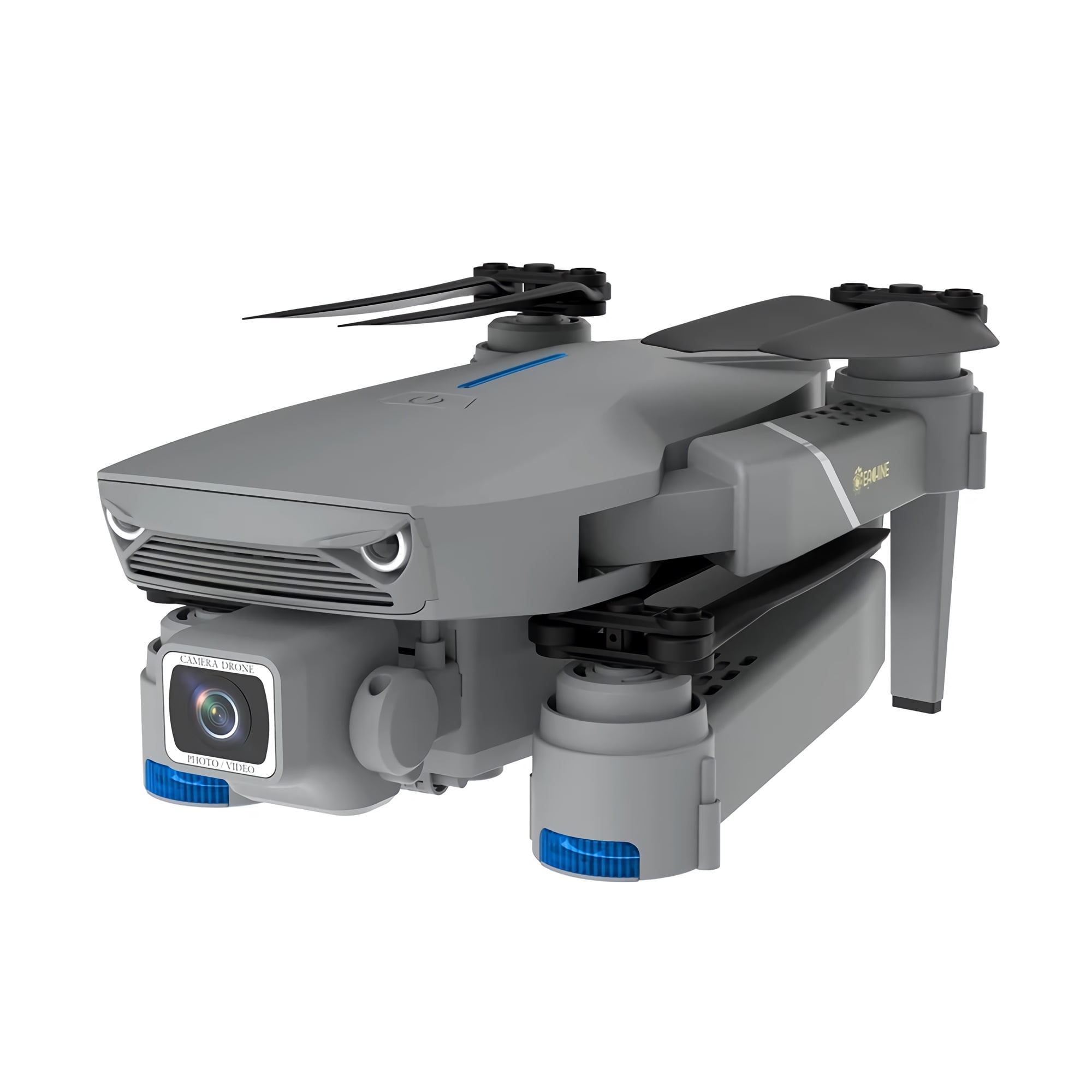 EACHINE Foldable RC Drone Quadcopter RTF with 5g 4k HD Camera Adjustment Angle GPS WIFI FPV E520S Pro Walmart