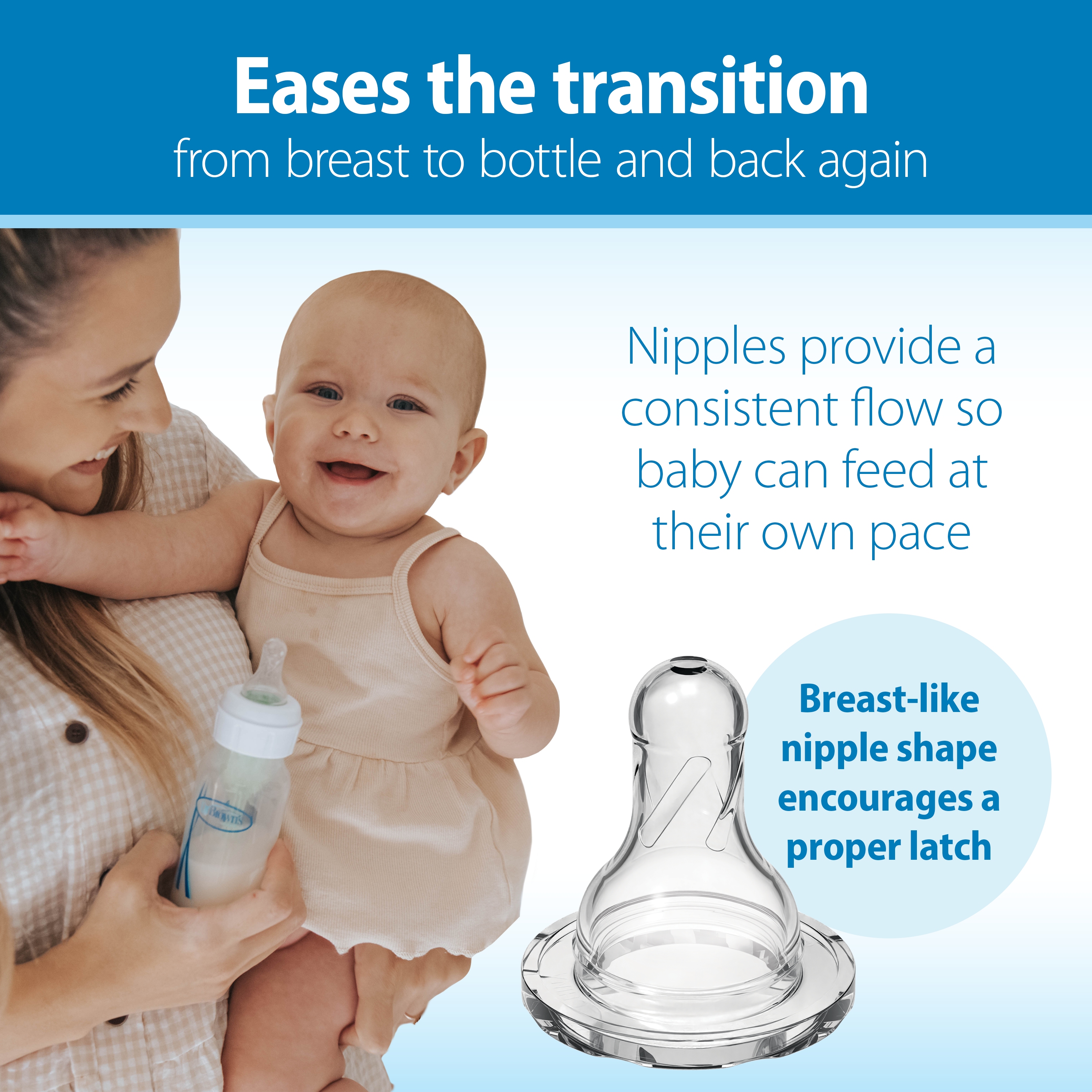 Dr. Brown's Natural Flow Anti-Colic Narrow Bottles, 4 oz, 3-Pack photo 6
