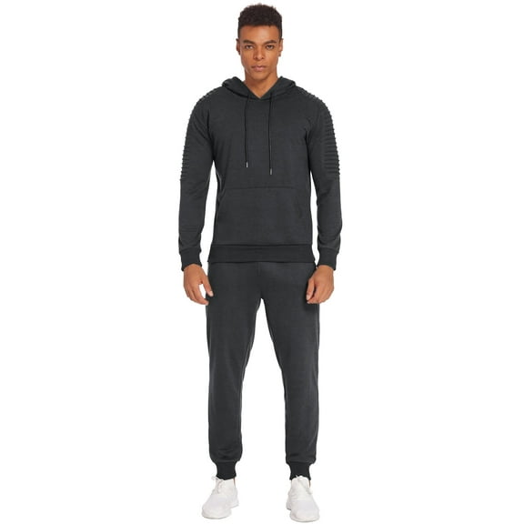 COOFANDY Men's Tracksuit 2 Piece Hoodie Sweatsuit Sets Casual Jogging Athletic Suits