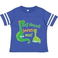thumbnail image 3 of Inktastic My Nonna Loves Me Grandson Boys Toddler T-Shirt, 3 of 5