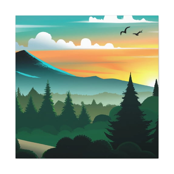 Eternal Nature's Splendor - Canvas