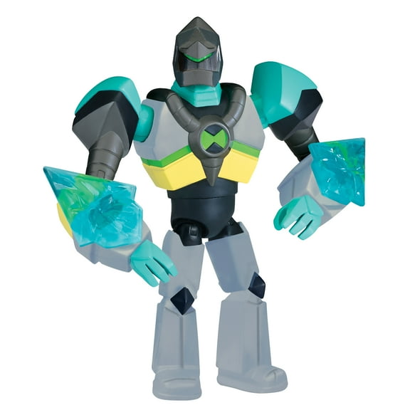 Ben 10 Omni-Kix Armor Diamondhead Action Figure, Collectable, from 4" to 5" in Height, Multicolor