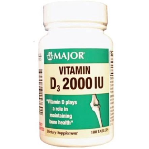 Vitamin D3 2000 Iu Tablets