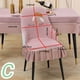 thumbnail image 4 of Advancent Cojín de silla con funda europea plisada de conejo, cojín de asiento curvo grueso con respaldo integrado Cubiertas para muebles de jardín verde, 4 of 6
