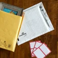 thumbnail image 5 of Duck Brand #0 Poly Bubble Mailer, 6" x 9", White, 25-pack, 5 of 9
