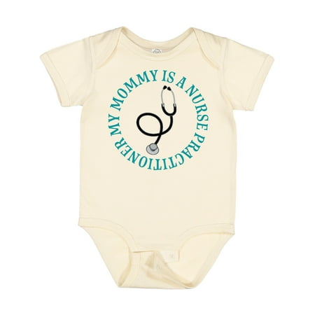 

Inktastic Nurse Practitioner Mommy Childs Gift Baby Boy or Baby Girl Bodysuit
