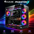 thumbnail image 2 of HAJAAN PhantomX Gaming PC (AMD Ryzen 7 7700/32GB DDR5 RAM/1TB NVMe SSD/NVIDIA GeForce RTX 5060 Ti/Wi-Fi/Bluetooth/Windows 11 Pro), 2 of 3