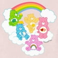 thumbnail image 2 of Toddler's Care Bears Rainbow Clouds Party Graphic Tee Light Pink 3T, 2 of 3