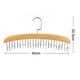 thumbnail image 5 of Dinheiro Organizador colgante de madera para corbatas para accesorios de armario de hombre, soporte para corbatas que ahorra espacio para almacenamiento y exhibición, 5 of 8
