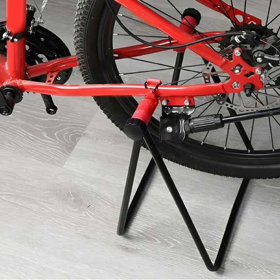 ZEPARO Foldable Bike Floor Stand Bike Stand Repair Rack for Mountain & Road Bicycles