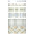 thumbnail image 4 of Craft Tape Plaid Pattern 6 Rolls DIY Colorful 6.56ft Masking Tape Planner Tape, 4 of 6