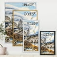 thumbnail image 4 of Designart 'The Cloudy Sky and The River With Spring Landscape' Lake House Framed Canvas Wall Art Print, 4 of 5