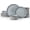 Smoky Blue, variant on Famiware Star Stoneware Dinnerware Sets, Plates and Bowls for 4, 12 Piece Dish Set, Smoky Blue