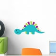 thumbnail image 1 of Cute Little Dinosaur Wall Decal Sticker, Wallmonkeys Peel & Stick Vinyl Graphic (12 in W x 8 in H), 1 of 4